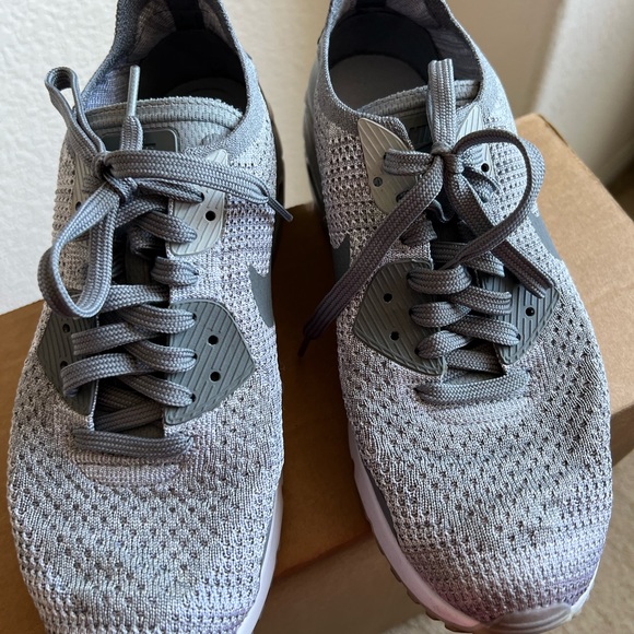 Rare Pure platinum Nike Air Max Ultra 2.0 Flyknit - Picture 5 of 12